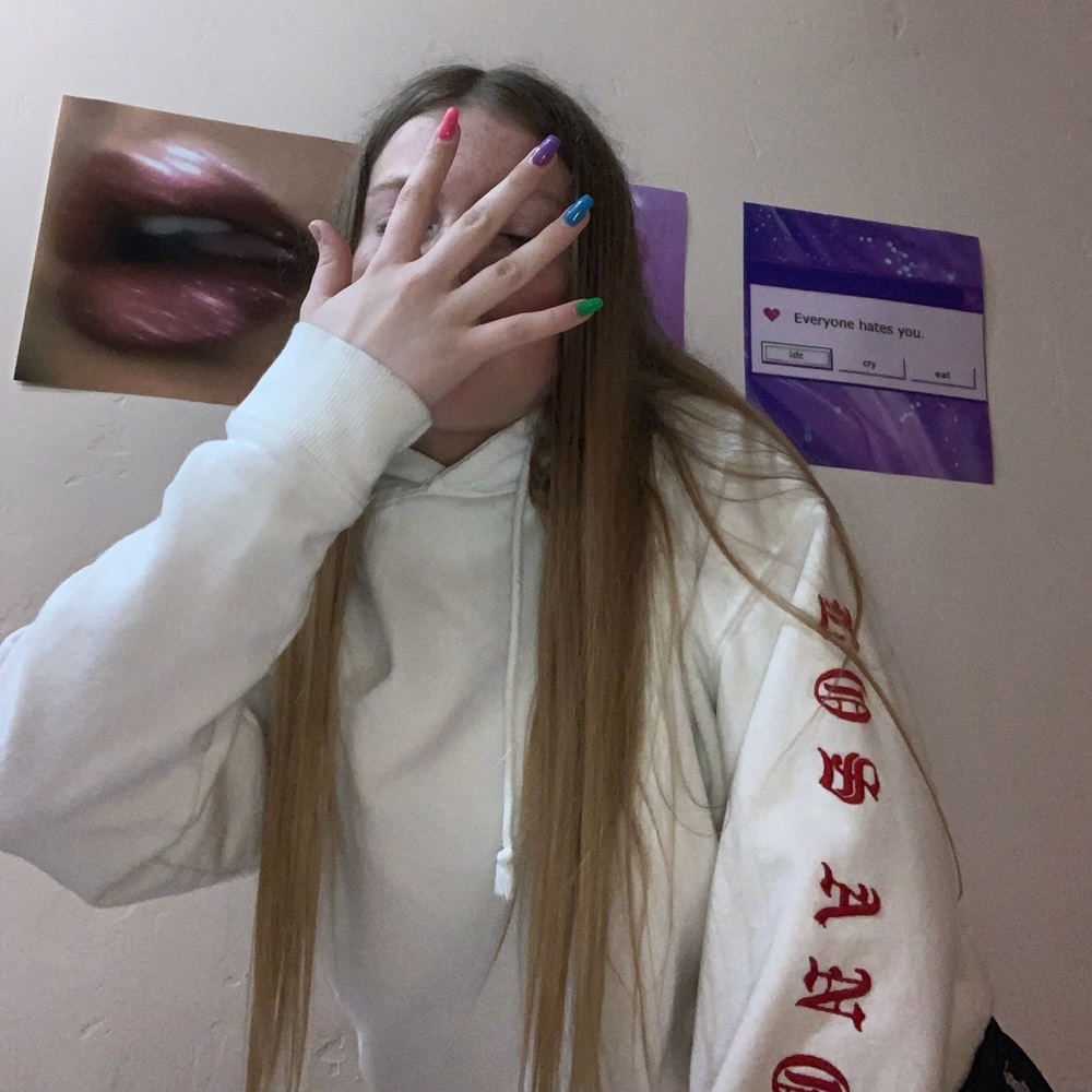 Brandy Melville Los Angeles hoodie